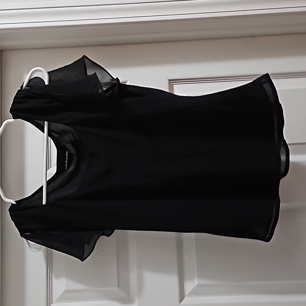 DKNY flutter sleeve top 10